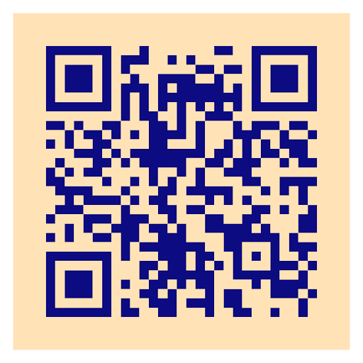 Yellow Blue QR code